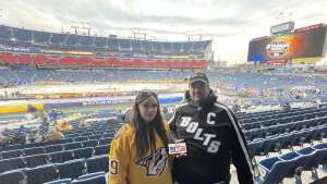 Daniel attended 2022 Navy Federal Credit Union NHL Stadium Series - Tb Lightning vs. Nsh Predators on Feb 26th 2022 via VetTix 