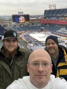 Garry attended 2022 Navy Federal Credit Union NHL Stadium Series - Tb Lightning vs. Nsh Predators on Feb 26th 2022 via VetTix 