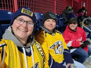 Kaitlyn attended 2022 Navy Federal Credit Union NHL Stadium Series - Tb Lightning vs. Nsh Predators on Feb 26th 2022 via VetTix 