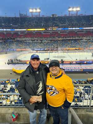 Richard attended 2022 Navy Federal Credit Union NHL Stadium Series - Tb Lightning vs. Nsh Predators on Feb 26th 2022 via VetTix 