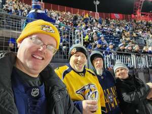 Joseph attended 2022 Navy Federal Credit Union NHL Stadium Series - Tb Lightning vs. Nsh Predators on Feb 26th 2022 via VetTix 