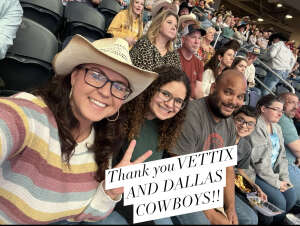 Stacy and Anthony Watson attended The American Featuring Tim McGraw and Faith Hill on Mar 6th 2022 via VetTix 
