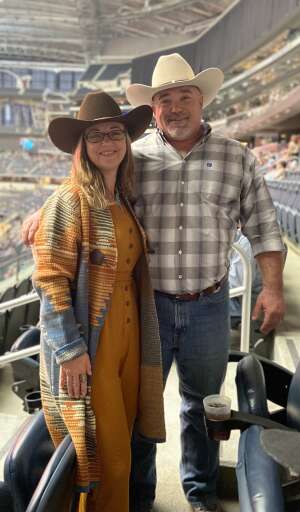 April attended The American Featuring Tim McGraw and Faith Hill on Mar 6th 2022 via VetTix 