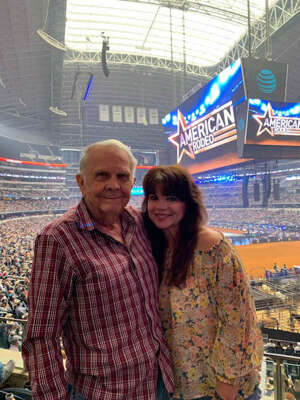 Robert attended The American Featuring Tim McGraw and Faith Hill on Mar 6th 2022 via VetTix 