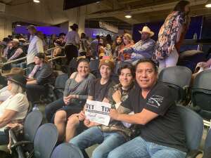 Eddie attended The American Featuring Tim McGraw and Faith Hill on Mar 6th 2022 via VetTix 