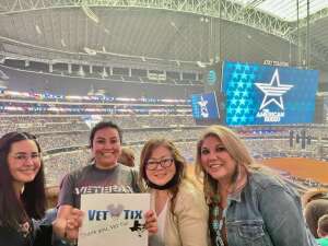 The Gunny attended The American Featuring Tim McGraw and Faith Hill on Mar 6th 2022 via VetTix 