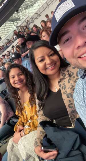 Aaron Trevino attended The American Featuring Tim McGraw and Faith Hill on Mar 6th 2022 via VetTix 