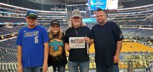 Lonnie attended The American Featuring Tim McGraw and Faith Hill on Mar 6th 2022 via VetTix 