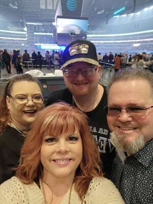 Brian attended The American Featuring Tim McGraw and Faith Hill on Mar 6th 2022 via VetTix 