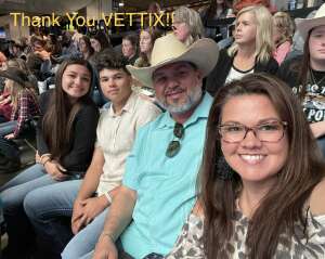 ELOY attended The American Featuring Tim McGraw and Faith Hill on Mar 6th 2022 via VetTix 