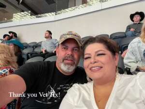 Eliodoro attended The American Featuring Tim McGraw and Faith Hill on Mar 6th 2022 via VetTix 