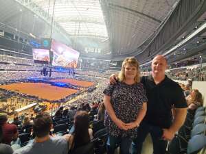 Gary attended The American Featuring Tim McGraw and Faith Hill on Mar 6th 2022 via VetTix 
