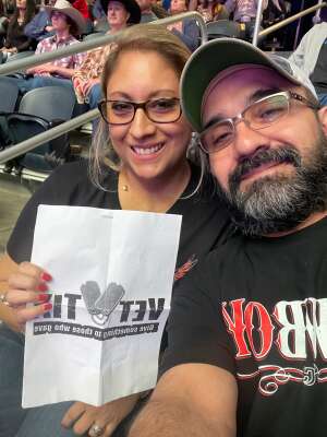 Jose attended The American Featuring Tim McGraw and Faith Hill on Mar 6th 2022 via VetTix 