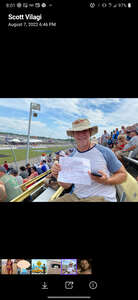 ROBERT attended NASCAR Cup Series - Firekeepers Casino 400 on Aug 7th 2022 via VetTix 