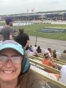 Kimberly attended NASCAR Cup Series - Firekeepers Casino 400 on Aug 7th 2022 via VetTix 