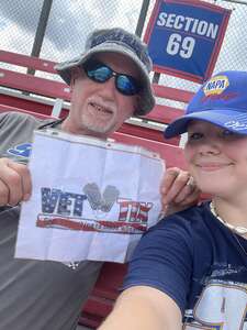 Larry Garnow attended NASCAR Cup Series - Firekeepers Casino 400 on Aug 7th 2022 via VetTix 