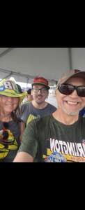 Mark Erica and Riley attended NASCAR Cup Series - Firekeepers Casino 400 on Aug 7th 2022 via VetTix 