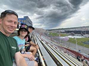 Christopher attended NASCAR Cup Series - Firekeepers Casino 400 on Aug 7th 2022 via VetTix 