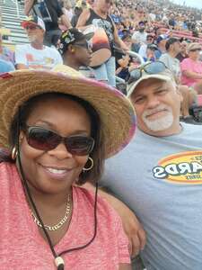 Yvette attended NASCAR Cup Series - Firekeepers Casino 400 on Aug 7th 2022 via VetTix 