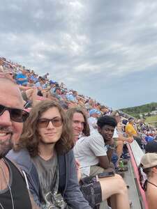 Geo attended NASCAR Cup Series - Firekeepers Casino 400 on Aug 7th 2022 via VetTix 