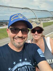 Frank attended NASCAR Cup Series - Firekeepers Casino 400 on Aug 7th 2022 via VetTix 