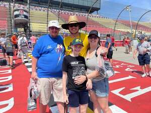 Nate attended NASCAR Cup Series - Firekeepers Casino 400 on Aug 7th 2022 via VetTix 