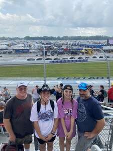 Dean attended NASCAR Cup Series - Firekeepers Casino 400 on Aug 7th 2022 via VetTix 