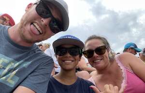 Clayton attended NASCAR Cup Series - Firekeepers Casino 400 on Aug 7th 2022 via VetTix 