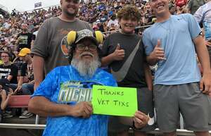 Sean attended NASCAR Cup Series - Firekeepers Casino 400 on Aug 7th 2022 via VetTix 