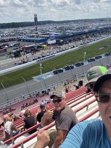 Darren attended NASCAR Cup Series - Firekeepers Casino 400 on Aug 7th 2022 via VetTix 
