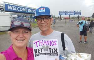 jerald attended NASCAR Cup Series - Firekeepers Casino 400 on Aug 7th 2022 via VetTix 