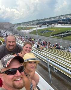 Benjamin attended NASCAR Cup Series - Firekeepers Casino 400 on Aug 7th 2022 via VetTix 