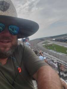 Shawn attended NASCAR Cup Series - Firekeepers Casino 400 on Aug 7th 2022 via VetTix 