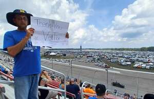 John attended NASCAR Cup Series - Firekeepers Casino 400 on Aug 7th 2022 via VetTix 