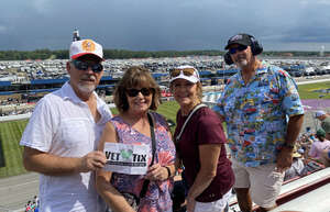 Daniel attended NASCAR Cup Series - Firekeepers Casino 400 on Aug 7th 2022 via VetTix 