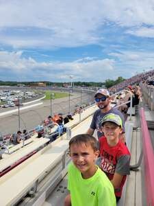 Nicholas attended NASCAR Cup Series - Firekeepers Casino 400 on Aug 7th 2022 via VetTix 