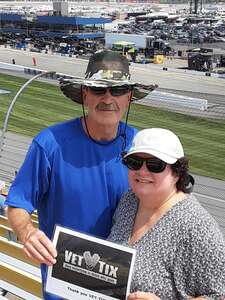 Kenneth attended NASCAR Cup Series - Firekeepers Casino 400 on Aug 7th 2022 via VetTix 