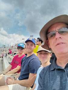 Chuck attended NASCAR Cup Series - Firekeepers Casino 400 on Aug 7th 2022 via VetTix 