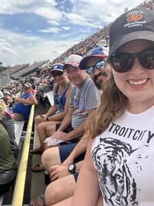 Jean attended NASCAR Cup Series - Firekeepers Casino 400 on Aug 7th 2022 via VetTix 