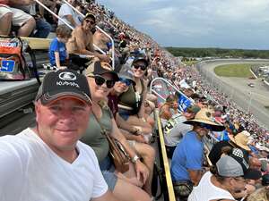 DANIEL attended NASCAR Cup Series - Firekeepers Casino 400 on Aug 7th 2022 via VetTix 