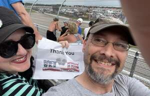 Phil attended NASCAR Cup Series - Firekeepers Casino 400 on Aug 7th 2022 via VetTix 