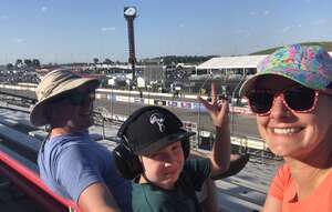 Andrew attended NASCAR Practice Day on Jun 3rd 2022 via VetTix 