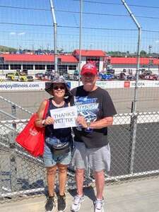 Jack attended NASCAR Practice Day on Jun 3rd 2022 via VetTix 