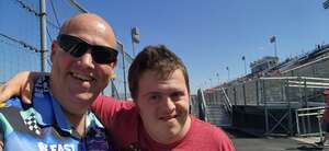 Joe attended NASCAR Practice Day on Jun 3rd 2022 via VetTix 