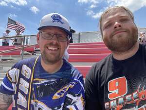 Mike attended NASCAR Practice Day on Jun 3rd 2022 via VetTix 