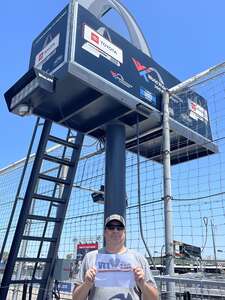 Timothy attended NASCAR Practice Day on Jun 3rd 2022 via VetTix 