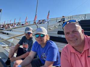 Mark attended NASCAR Practice Day on Jun 3rd 2022 via VetTix 