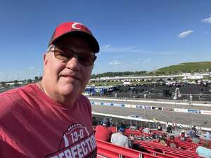 Ken attended NASCAR Practice Day on Jun 3rd 2022 via VetTix 