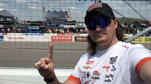Cody attended NASCAR Practice Day on Jun 3rd 2022 via VetTix 