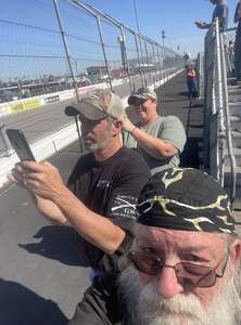 Terry attended NASCAR Practice Day on Jun 3rd 2022 via VetTix 